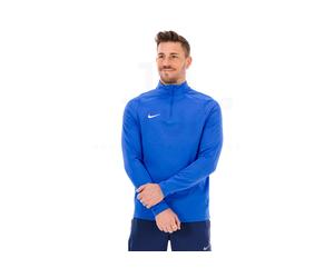 Nike Training 1/4 Zip S Bleu