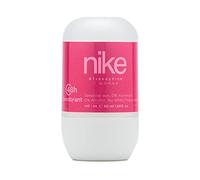 NIKE - Trendy Pink 50 ml, Desodorante Mujer Roll-On, Desodorante Antimanchas para Piel Sensible, 0% Alcohol y 0% Sales de Aluminio, de Larga Duración, Fragancia Floral