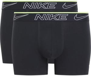 Nike Trunk 2PK - Ropa Interior, Black/Black, XL para Hombre