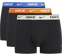 Nike Trunk 3pk - Bragas para Hombre y Hombre, Black - Uni Blue/So/Barely Volt WB, XL