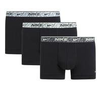 Nike Trunk 3pk Ropa Interior, Blk-Glac Bl/Brly Vlt/Seq Mrbl WB, L para Hombre