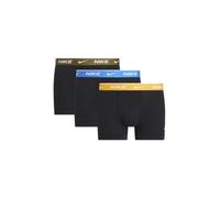 Nike Underwear Trunk 3P Cotton L Negro