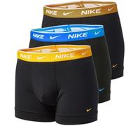 Nike Underwear Trunk 3P Cotton S Negro