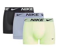NIKE Trunk 3pk Ropa Interior, Barely Volt/Ashen Slate/Black, L para Hombre