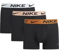 Nike Trunk 3PK Ropa Interior, Blk-GLAC BLE/APR Agate/MNRCH WB, S Hombre