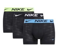 NIKE Trunk 3pk Ropa Interior, Blk LG MSH Pnt-Uni Bl/Vlt/Blk WB, L para Hombre