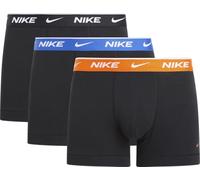 Nike Trunk 3PK Ropa Interior, Blk-SATY Ornge/Game ROYL/Blk WB, S Hombre