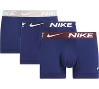 Nike Trunk 3PK Ropa Interior, BV-CLEGE Grey/Blue Void/Bur Crush, XXL Hombre