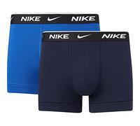 NIKE Calzoncillo boxer azul cobalto / azul real / blanco, Talla XS