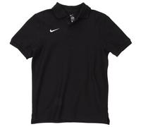 Nike TS Core Camiseta de Polo de Fútbol de Manga Corta, Niños, Negro/Blanco, XS