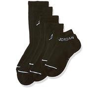 Nike U J Everyday MAX WF 3Pr Socks, Unisex Adulto, Black/Black/Black, S