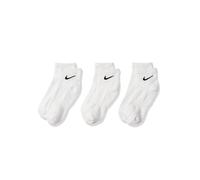 Nike 3 PACK - Everyday Cushioned Training Ankle Socks blanco 35-38