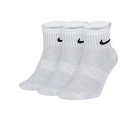 Calcetines de fitness nike everyday lightweight ankle x3 blanco 46 - 50