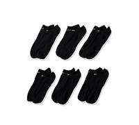 Everyday Lightweight No-Show Calcetines Deporte Pack De 6 , color:negro Nike