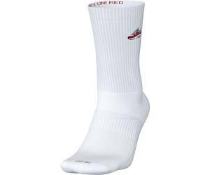 Nike U Nk Everyday Plus Cush Crew 1 Calcetines de tripulación, Negro/Blanco, Medium Unisex Adulto