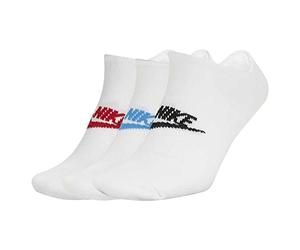 Nike U NK NSW Everyday Essential Ns 3Pr Socks, Unisex adulto, WhUr/WhLpb/WhBlk, S
