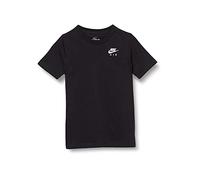 NIKE U Nsw Tee Air Max Essentials, T Shirt Niños, Black/(white), 10 Años