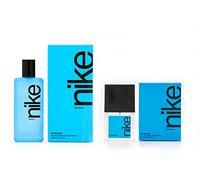 NIKE - Ultra Blue Promoción 100 ml + 30 ml, Colonia Hombre, Pack 2 Productos, Perfume Formato Spray, Eau de Toilette Natural y Masculina, Aroma Oriental Floral, Fragancia Fresca