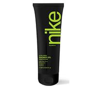NIKE - Ultra Green 250 ml, Gel de Baño Hombre, para Piel Sensible, con Aloe Vera, Aroma Amaderado Oriental, Gel Masculino, Fresco