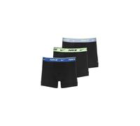 NIKE UNDERWEAR Boxershorts tipo trunk para hombre, paquete de 3 negro | L