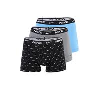 NIKE Underwear Calzoncillo boxer azul cielo / gris / negro / blanco XL azul cielo / gris / negro / blanco