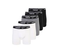 NIKE Underwear Calzoncillo boxer 'Everyday' gris / negro / blanco L gris / negro / blanco