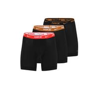 NIKE Underwear Calzoncillo boxer marrón / rojo / negro / blanco M marrón / rojo / negro / blanco