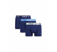 NIKE UNDERWEAR Calzoncillos tipo bóxer para hombre, paquete de 3 azul oscuro | S