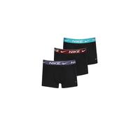 NIKE UNDERWEAR Calzoncillos tipo bóxer para hombre, paquete de 3 negro | M
