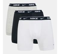 Nike Underwear Hombre Essential Boxer Briefs Paquete de 3 - Ajuste ceñido, Material elástico, Gran Comodidad de Uso, White/Grey Heather/Black, XS
