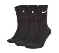 Nike Unisex 3er Paquete Deportivos - Everyday,Algodón Amortiguado Crew,Unicolor