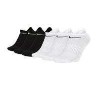 Nike Unisex 6er Paquete Zapatillas Deportivos - Everyday, Peso Ligero No Show ,