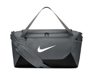 Nike Unisex - Adult Brsla S Duff-X Sports Bag, Smoke Grey/Black/White, One Size
