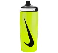 Nike Unisex - Adultos Refuel Bottle Grip 18oz Botella de agua volt/negro/negro, 532 ml