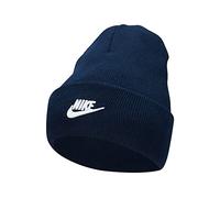 Nike Unisex Beanie Sportswear, Midnight Navy/White, DJ6224-410, 1SIZE