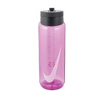 Nike Unisex - Botella de agua para adultos TR Renew Recharge, color rosa, negro y blanco, 709 ml