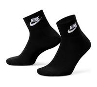 Nike Unisex Calcetines de Cuarto, 3er Paquete - Everyday Essential Raya, Deporte