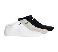 Nike Unisex Calcetines de Deporte,3er Paquete - Peso Ligero - No Show