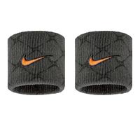Nike Unisex Dri-Fit Swoosh Classic 2Pk Printed Cinta para el Sudor Anthracite/Black/Total Orange One Size