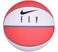 Nike Everyday All Court Balón de Baloncesto 8P - Balón de Baloncesto para Interior y Exterior - Resistente Entrenamiento - Entrega desinflada, Color Negro/turq/Blanco/Blanqueado, 7