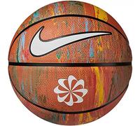 Nike Unisex Everyday Playground 8P Next Nature Deflated Balón de Baloncesto Multi/Amber/Black/White 6
