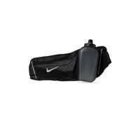 Nike Unisex Flex Stride Cinturón de Botellas Black/Black/Silver 354 ml