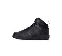 Nike Unisex Infantil Court Borough Mid 2 (GS), Black/Black-Black, 36 EU
