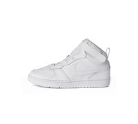 Nike Unisex Infantil Court Borough Mid 2 (PSV), White/White-White, 34 EU
