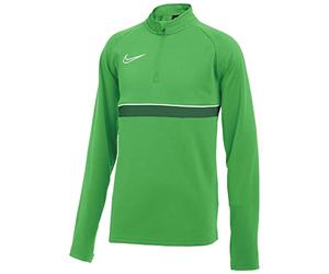 NIKE Unisex Kids Dril Top Dri-Fit Academy, Lt Green Spark/White/Pine Green/White, CW6112-362, XL