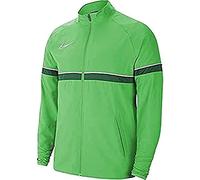 NIKE Unisex Kids Jacket Y Nk Df Acd21 Trk Jkt W, Lt Green Spark/White/Pine Green/White, CW6121-362, XL