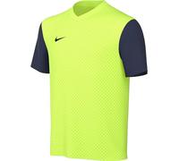 Nike Unisex Kids Jersey Y Nk DF Tiempo Prem II JSY SS, Volt/Midnight Navy/Black, Dh8389-702, S