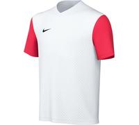 Nike Unisex Kids Jersey Y Nk DF Tiempo Prem II JSY SS, White/Bright Crimson/Black, Dh8389-101, S