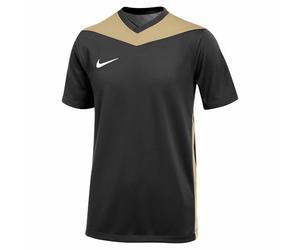 NIKE Unisex Kids Top Y Nk DF Prk Drb IV JSY SS, Black/Jersey Gold/White, FD7438-011, XL