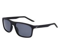 Nike Unisex Nike 011 Gafas de sol Bio-inyección Negro Gris Cuadrada Polarizado Polarizado